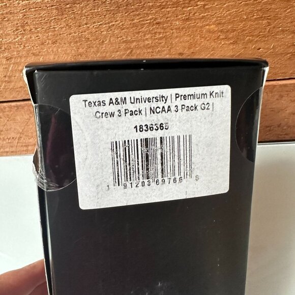 3 Pair ATM Socks Mens M/L Variety Colors Texas A&M University Strideline - Picture 5 of 10